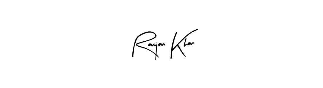 How to make Ramjan Khan signature? Arty Signature is a professional autograph style. Create handwritten signature for Ramjan Khan name. Ramjan Khan signature style 8 images and pictures png