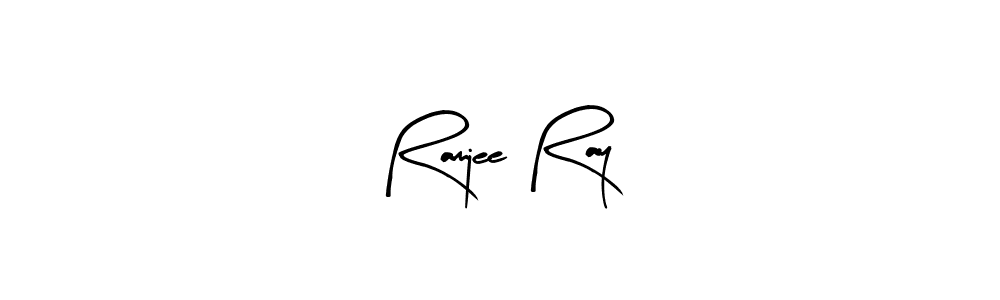 The best way (Arty Signature) to make a short signature is to pick only two or three words in your name. The name Ramjee Ray include a total of six letters. For converting this name. Ramjee Ray signature style 8 images and pictures png