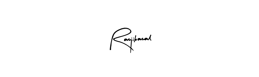 How to make Ramjikamal signature? Arty Signature is a professional autograph style. Create handwritten signature for Ramjikamal name. Ramjikamal signature style 8 images and pictures png