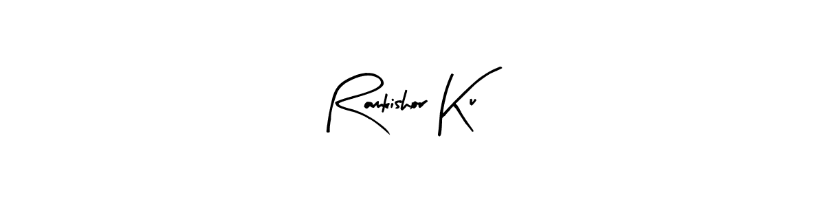 Ramkishor Ku stylish signature style. Best Handwritten Sign (Arty Signature) for my name. Handwritten Signature Collection Ideas for my name Ramkishor Ku. Ramkishor Ku signature style 8 images and pictures png