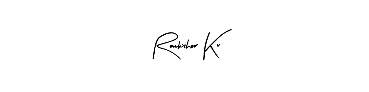 Design your own signature with our free online signature maker. With this signature software, you can create a handwritten (Arty Signature) signature for name Ramkishor Ku. Ramkishor Ku signature style 8 images and pictures png