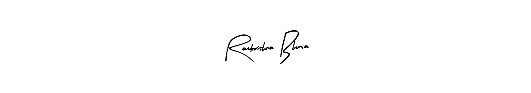 Once you've used our free online signature maker to create your best signature Arty Signature style, it's time to enjoy all of the benefits that Ramkrishna Bhunia name signing documents. Ramkrishna Bhunia signature style 8 images and pictures png