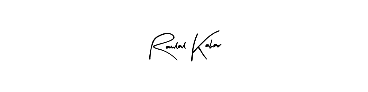 This is the best signature style for the Ramlal Kahar name. Also you like these signature font (Arty Signature). Mix name signature. Ramlal Kahar signature style 8 images and pictures png