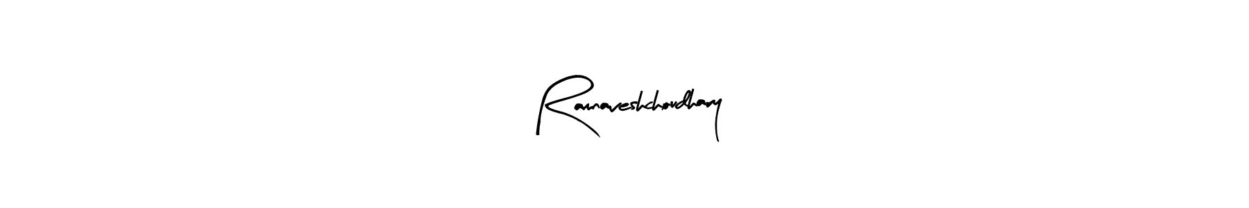 Design your own signature with our free online signature maker. With this signature software, you can create a handwritten (Arty Signature) signature for name Ramnaveshchoudhary. Ramnaveshchoudhary signature style 8 images and pictures png