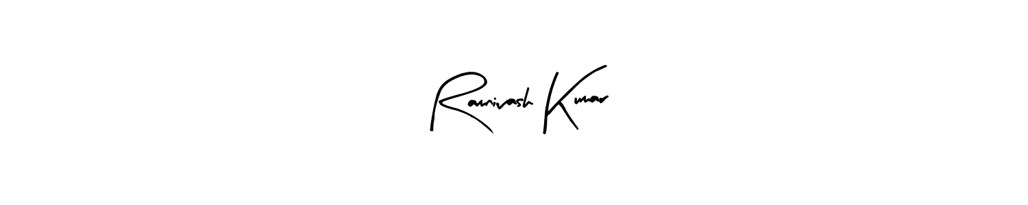 Also we have Ramnivash Kumar name is the best signature style. Create professional handwritten signature collection using Arty Signature autograph style. Ramnivash Kumar signature style 8 images and pictures png