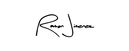 How to make Ramon Jimenez name signature. Use Arty Signature style for creating short signs online. This is the latest handwritten sign. Ramon Jimenez signature style 8 images and pictures png