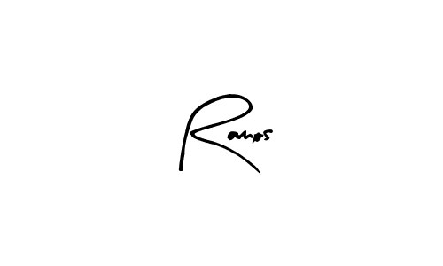 Ramos stylish signature style. Best Handwritten Sign (Arty Signature) for my name. Handwritten Signature Collection Ideas for my name Ramos. Ramos signature style 8 images and pictures png