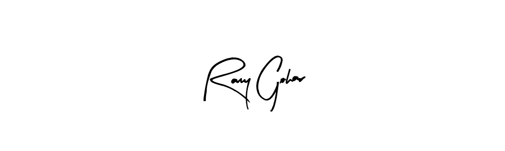 Make a short Ramy Gohar signature style. Manage your documents anywhere anytime using Arty Signature. Create and add eSignatures, submit forms, share and send files easily. Ramy Gohar signature style 8 images and pictures png