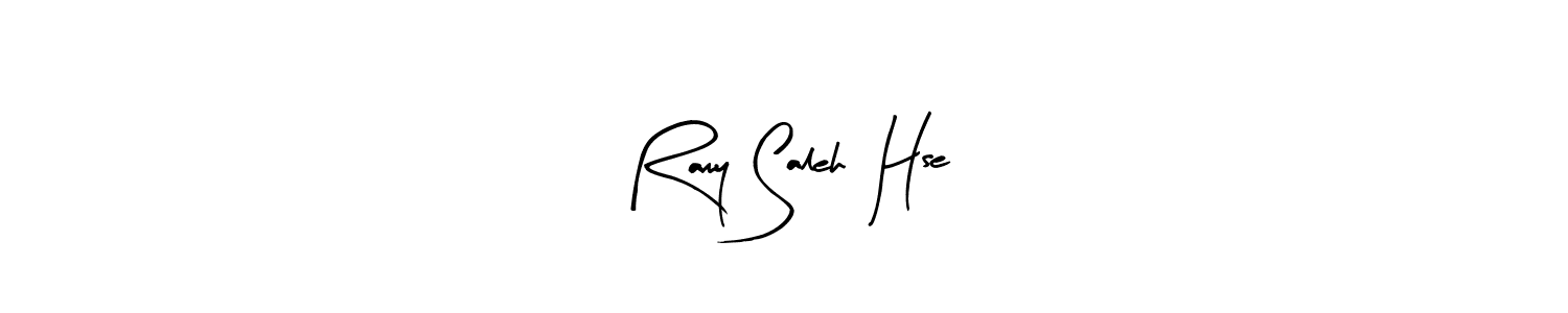 Arty Signature is a professional signature style that is perfect for those who want to add a touch of class to their signature. It is also a great choice for those who want to make their signature more unique. Get Ramy Saleh  Hse name to fancy signature for free. Ramy Saleh  Hse signature style 8 images and pictures png
