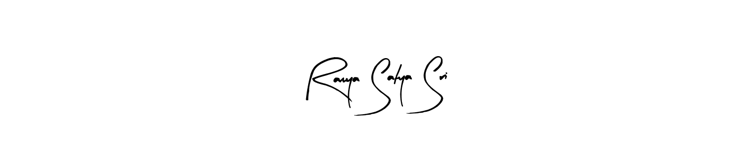 How to make Ramya Satya Sri signature? Arty Signature is a professional autograph style. Create handwritten signature for Ramya Satya Sri name. Ramya Satya Sri signature style 8 images and pictures png