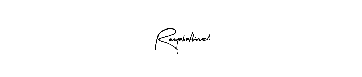 Similarly Arty Signature is the best handwritten signature design. Signature creator online .You can use it as an online autograph creator for name Ramyakathirvel. Ramyakathirvel signature style 8 images and pictures png