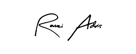 Also we have Ramzi Adris name is the best signature style. Create professional handwritten signature collection using Arty Signature autograph style. Ramzi Adris signature style 8 images and pictures png