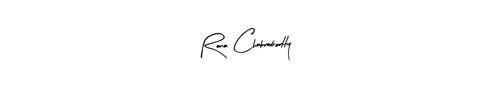 Similarly Arty Signature is the best handwritten signature design. Signature creator online .You can use it as an online autograph creator for name Rana Chakrabortty. Rana Chakrabortty signature style 8 images and pictures png