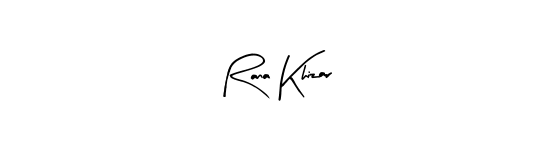 Also You can easily find your signature by using the search form. We will create Rana Khizar name handwritten signature images for you free of cost using Arty Signature sign style. Rana Khizar signature style 8 images and pictures png