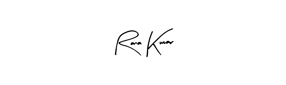 Also we have Rana Kumar name is the best signature style. Create professional handwritten signature collection using Arty Signature autograph style. Rana Kumar signature style 8 images and pictures png