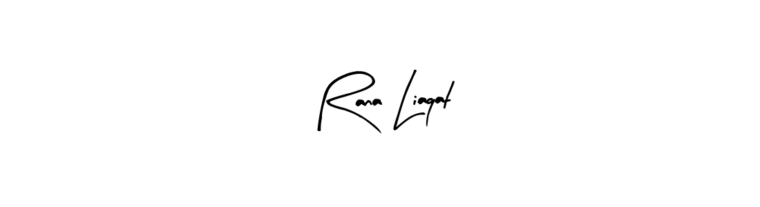 You should practise on your own different ways (Arty Signature) to write your name (Rana Liaqat) in signature. don't let someone else do it for you. Rana Liaqat signature style 8 images and pictures png