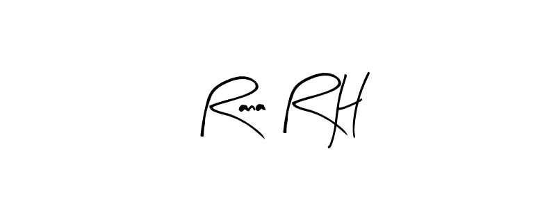 See photos of Rana R H official signature by Spectra . Check more albums & portfolios. Read reviews & check more about Arty Signature font. Rana R H signature style 8 images and pictures png