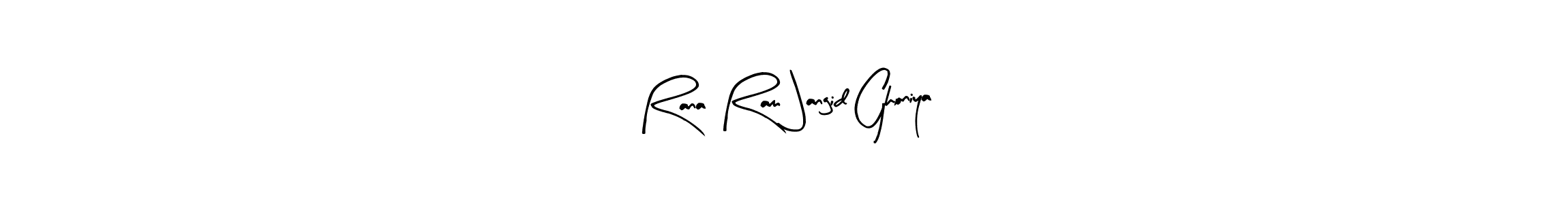 This is the best signature style for the Rana Ram Jangid Ghoniya name. Also you like these signature font (Arty Signature). Mix name signature. Rana Ram Jangid Ghoniya signature style 8 images and pictures png