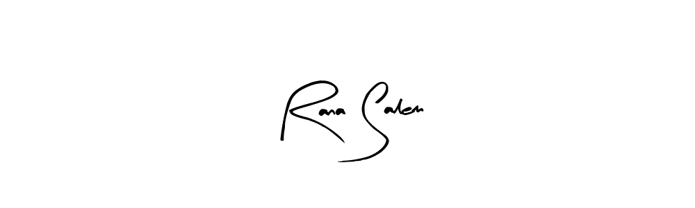 Use a signature maker to create a handwritten signature online. With this signature software, you can design (Arty Signature) your own signature for name Rana Salem. Rana Salem signature style 8 images and pictures png