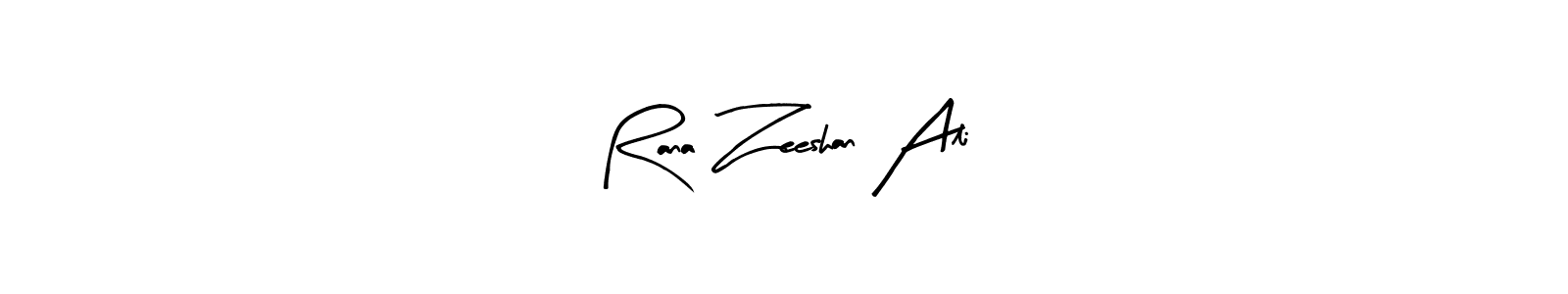 It looks lik you need a new signature style for name Rana Zeeshan Ali. Design unique handwritten (Arty Signature) signature with our free signature maker in just a few clicks. Rana Zeeshan Ali signature style 8 images and pictures png