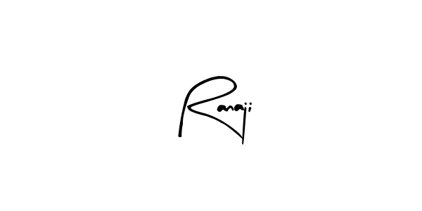 The best way (Arty Signature) to make a short signature is to pick only two or three words in your name. The name Ranaji include a total of six letters. For converting this name. Ranaji signature style 8 images and pictures png