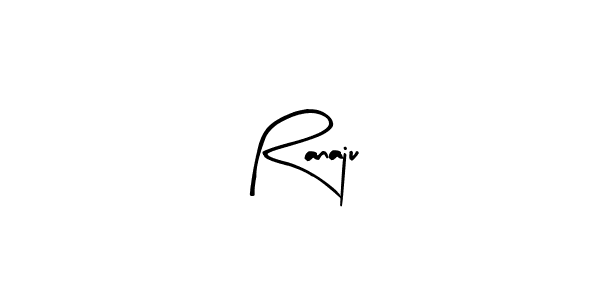 Similarly Arty Signature is the best handwritten signature design. Signature creator online .You can use it as an online autograph creator for name Ranaju. Ranaju signature style 8 images and pictures png