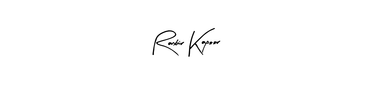 Make a beautiful signature design for name Ranbir Kapoor. With this signature (Arty Signature) style, you can create a handwritten signature for free. Ranbir Kapoor signature style 8 images and pictures png