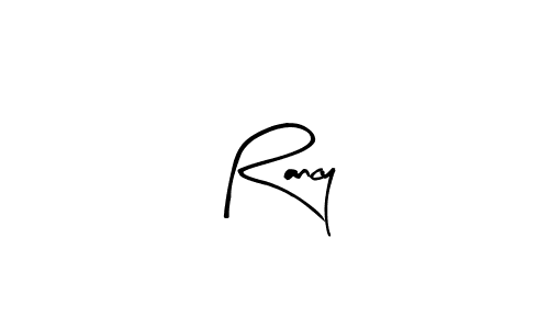 Arty Signature is a professional signature style that is perfect for those who want to add a touch of class to their signature. It is also a great choice for those who want to make their signature more unique. Get Rancy name to fancy signature for free. Rancy signature style 8 images and pictures png
