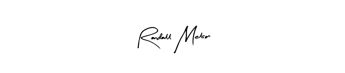 Randall Melson stylish signature style. Best Handwritten Sign (Arty Signature) for my name. Handwritten Signature Collection Ideas for my name Randall Melson. Randall Melson signature style 8 images and pictures png