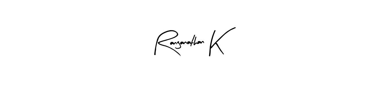 It looks lik you need a new signature style for name Ranganathan K. Design unique handwritten (Arty Signature) signature with our free signature maker in just a few clicks. Ranganathan K signature style 8 images and pictures png