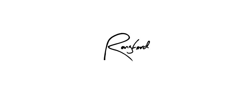 How to make Rangford name signature. Use Arty Signature style for creating short signs online. This is the latest handwritten sign. Rangford signature style 8 images and pictures png