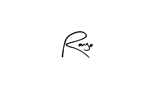 Design your own signature with our free online signature maker. With this signature software, you can create a handwritten (Arty Signature) signature for name Rango. Rango signature style 8 images and pictures png