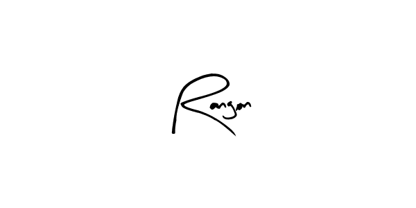 Also You can easily find your signature by using the search form. We will create Rangon name handwritten signature images for you free of cost using Arty Signature sign style. Rangon signature style 8 images and pictures png