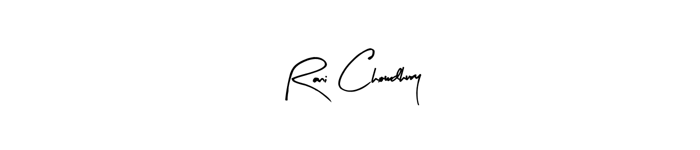 This is the best signature style for the Rani Chowdhury name. Also you like these signature font (Arty Signature). Mix name signature. Rani Chowdhury signature style 8 images and pictures png