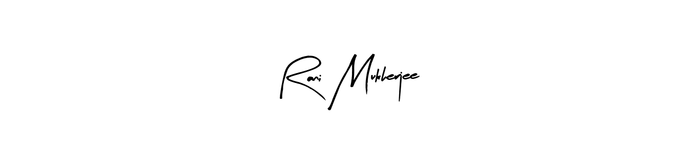 You can use this online signature creator to create a handwritten signature for the name Rani Mukherjee. This is the best online autograph maker. Rani Mukherjee signature style 8 images and pictures png