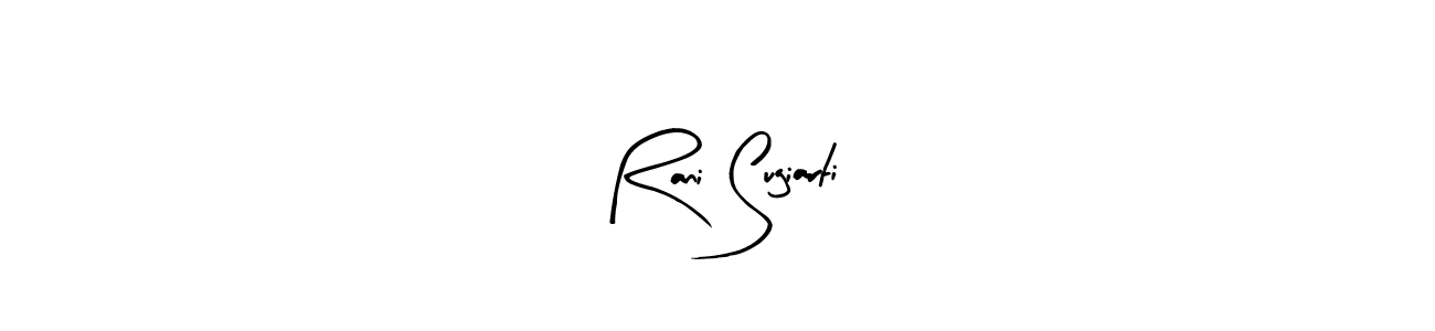Best and Professional Signature Style for Rani Sugiarti. Arty Signature Best Signature Style Collection. Rani Sugiarti signature style 8 images and pictures png