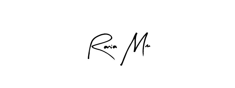You should practise on your own different ways (Arty Signature) to write your name (Rania Mm) in signature. don't let someone else do it for you. Rania Mm signature style 8 images and pictures png