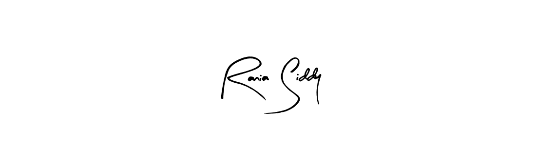Make a short Rania Siddy signature style. Manage your documents anywhere anytime using Arty Signature. Create and add eSignatures, submit forms, share and send files easily. Rania Siddy signature style 8 images and pictures png
