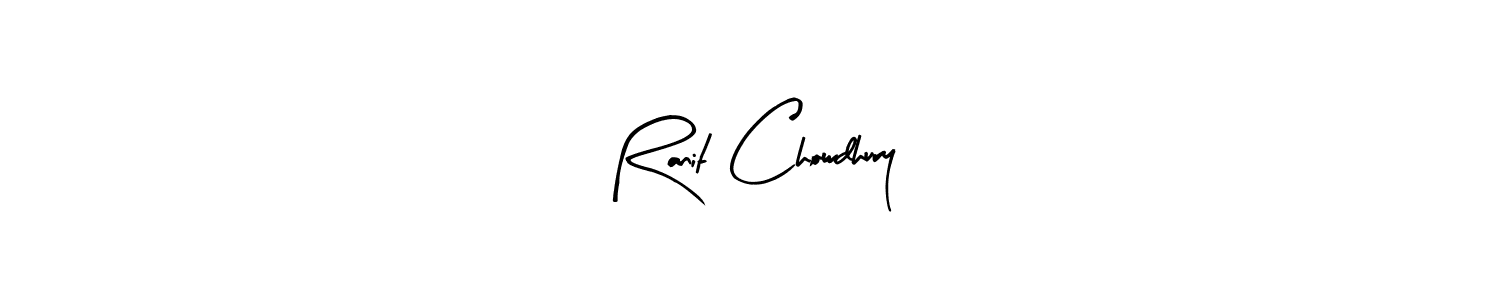 Make a beautiful signature design for name Ranit Chowdhury. Use this online signature maker to create a handwritten signature for free. Ranit Chowdhury signature style 8 images and pictures png