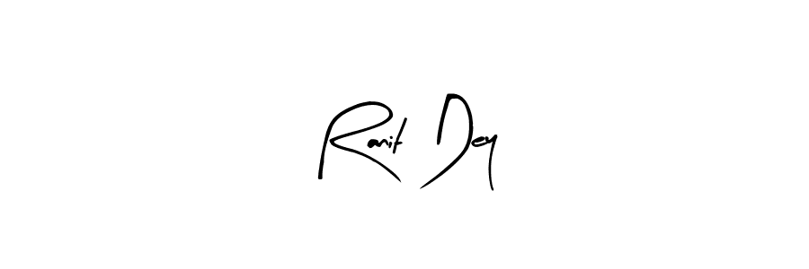 Also we have Ranit Dey name is the best signature style. Create professional handwritten signature collection using Arty Signature autograph style. Ranit Dey signature style 8 images and pictures png