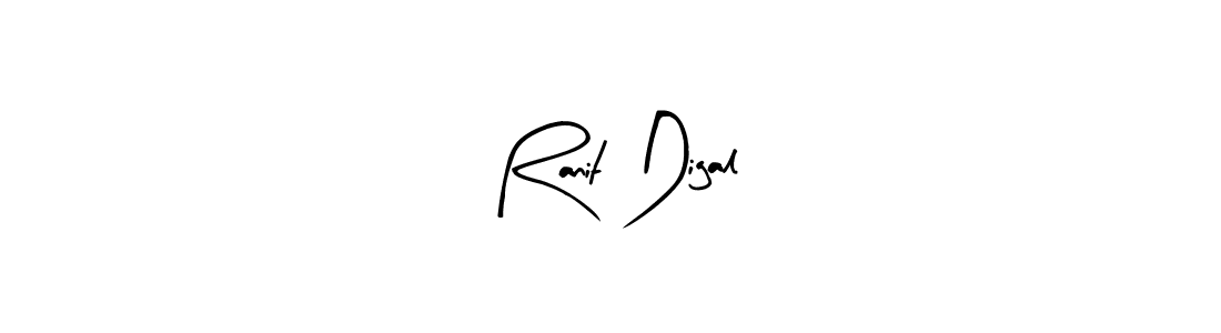Make a beautiful signature design for name Ranit Digal. With this signature (Arty Signature) style, you can create a handwritten signature for free. Ranit Digal signature style 8 images and pictures png