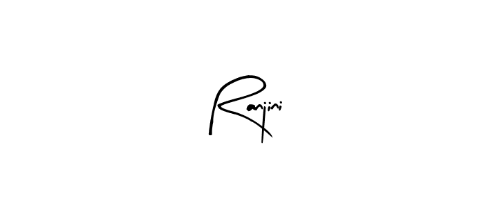 Ranjini stylish signature style. Best Handwritten Sign (Arty Signature) for my name. Handwritten Signature Collection Ideas for my name Ranjini. Ranjini signature style 8 images and pictures png