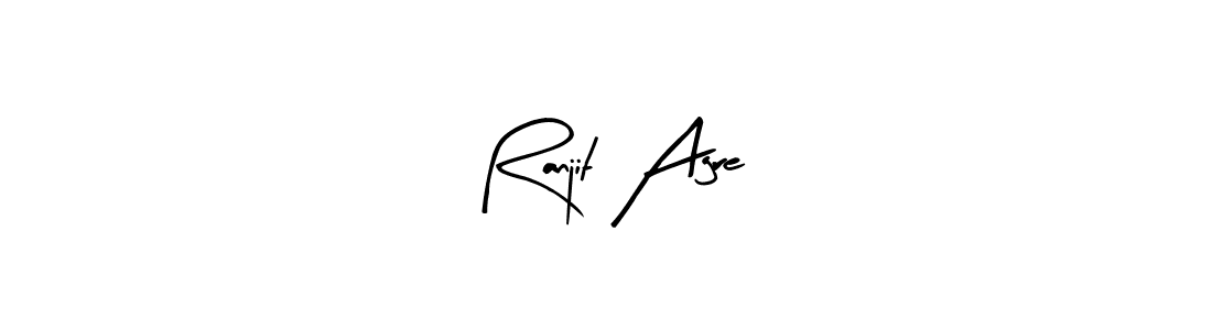 Also we have Ranjit Agre name is the best signature style. Create professional handwritten signature collection using Arty Signature autograph style. Ranjit Agre signature style 8 images and pictures png