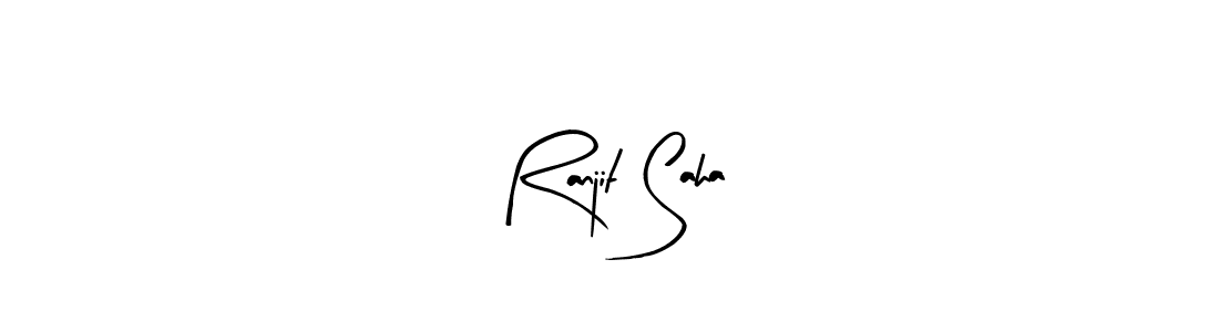 Ranjit Saha stylish signature style. Best Handwritten Sign (Arty Signature) for my name. Handwritten Signature Collection Ideas for my name Ranjit Saha. Ranjit Saha signature style 8 images and pictures png