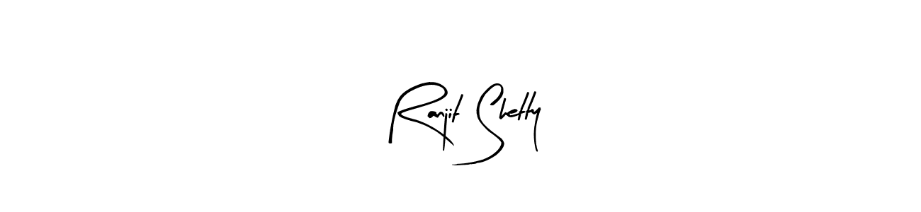 The best way (Arty Signature) to make a short signature is to pick only two or three words in your name. The name Ranjit Shetty include a total of six letters. For converting this name. Ranjit Shetty signature style 8 images and pictures png