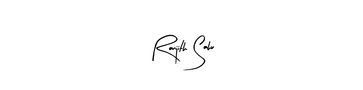 Also You can easily find your signature by using the search form. We will create Ranjith Sahu name handwritten signature images for you free of cost using Arty Signature sign style. Ranjith Sahu signature style 8 images and pictures png