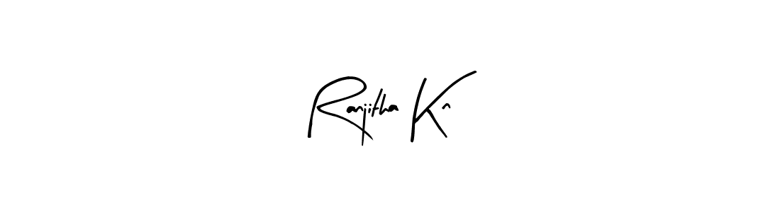 Design your own signature with our free online signature maker. With this signature software, you can create a handwritten (Arty Signature) signature for name Ranjitha Kn. Ranjitha Kn signature style 8 images and pictures png