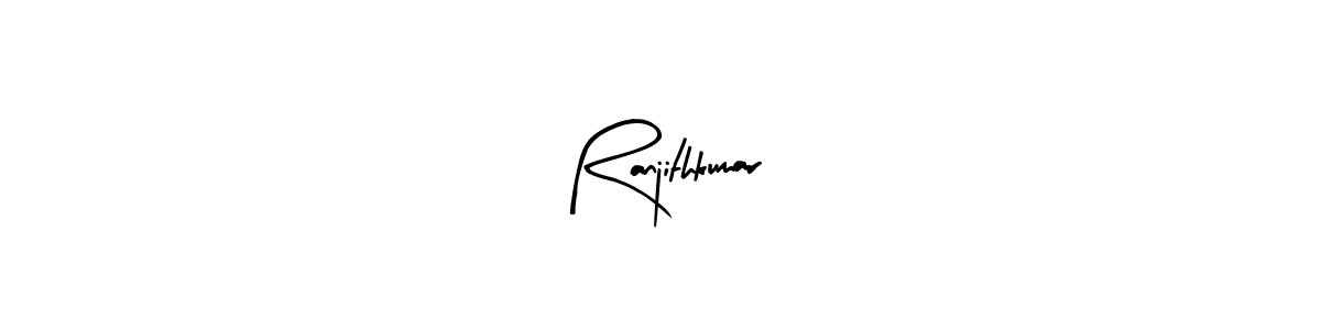 Also You can easily find your signature by using the search form. We will create Ranjithkumar name handwritten signature images for you free of cost using Arty Signature sign style. Ranjithkumar signature style 8 images and pictures png