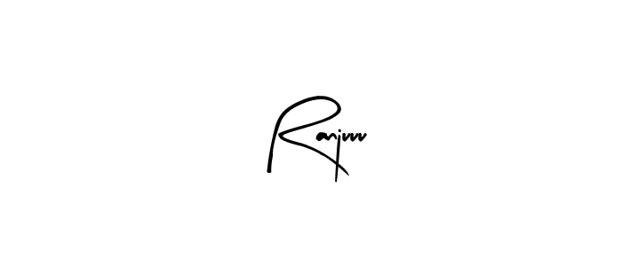 Use a signature maker to create a handwritten signature online. With this signature software, you can design (Arty Signature) your own signature for name Ranjuuu. Ranjuuu signature style 8 images and pictures png