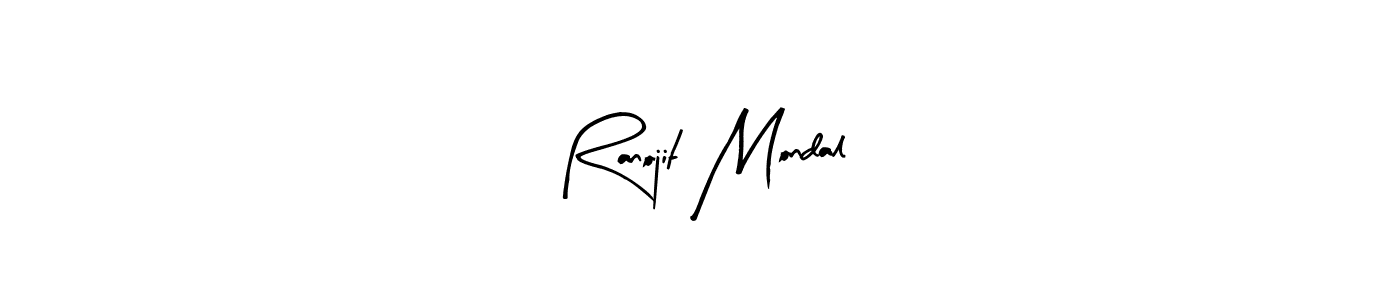 Also You can easily find your signature by using the search form. We will create Ranojit Mondal name handwritten signature images for you free of cost using Arty Signature sign style. Ranojit Mondal signature style 8 images and pictures png